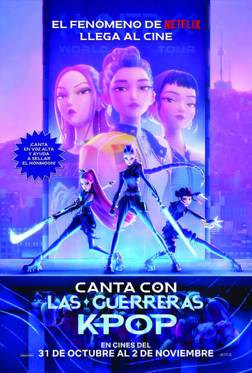 estreno Las guerreras k-pop