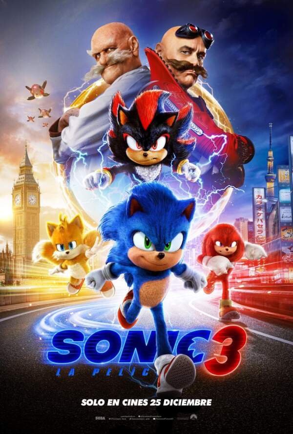 pelicula Sonic 3: La película 