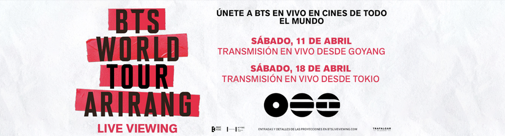 BTS WORLD TOUR 'ARIRANG': En directo y encore (Preventa para sábado, 11 de abril 2026) 