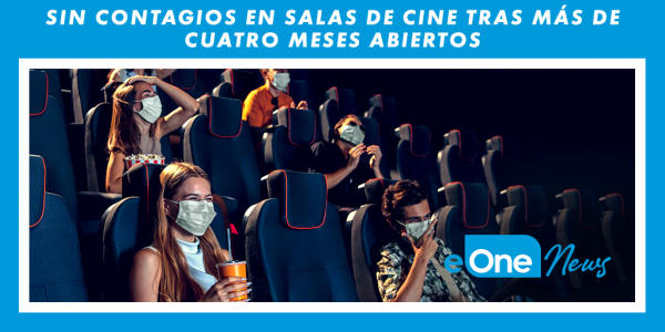 Ir al cine es seguro | Sin contagios en salas de cine tras más de cuatro meses abiertos