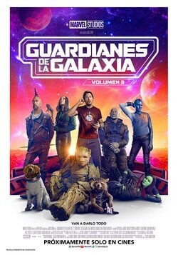 Poster Guardianes de la galaxia 3