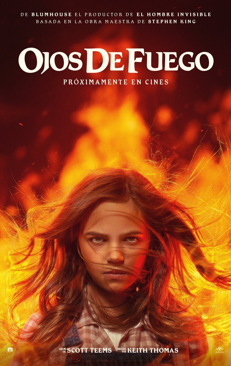 Poster Ojos de fuego