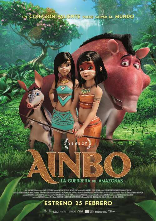 estreno Ainbo, la guerrera del Amazonas