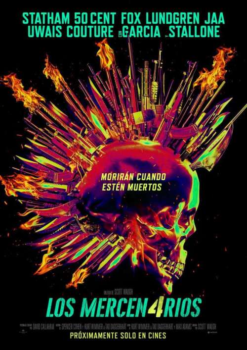 estreno Los mercen4rios 