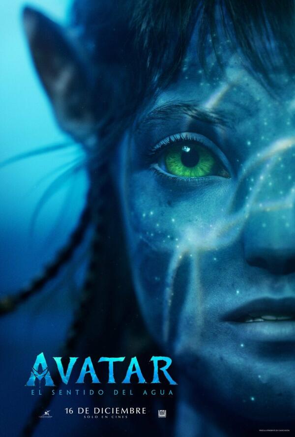 pelicula Avatar: El sentido del agua 3D HFR 48 FPS