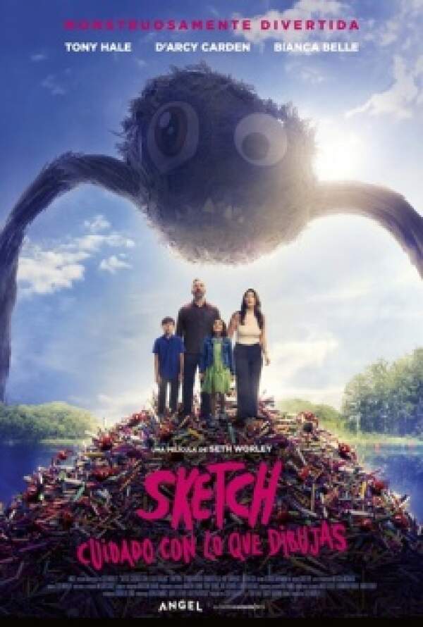 pelicula Sketch. Cuidado con lo que dibujas
