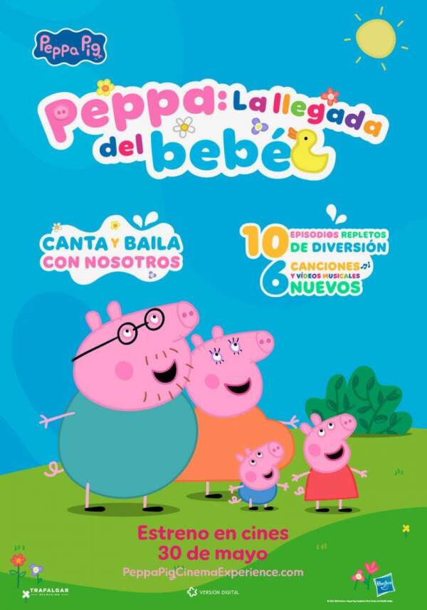 pelicula Peppa: La llegada del bebé