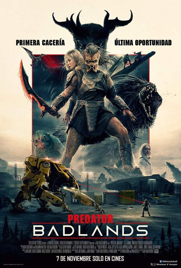 pelicula Predator: Badlands 