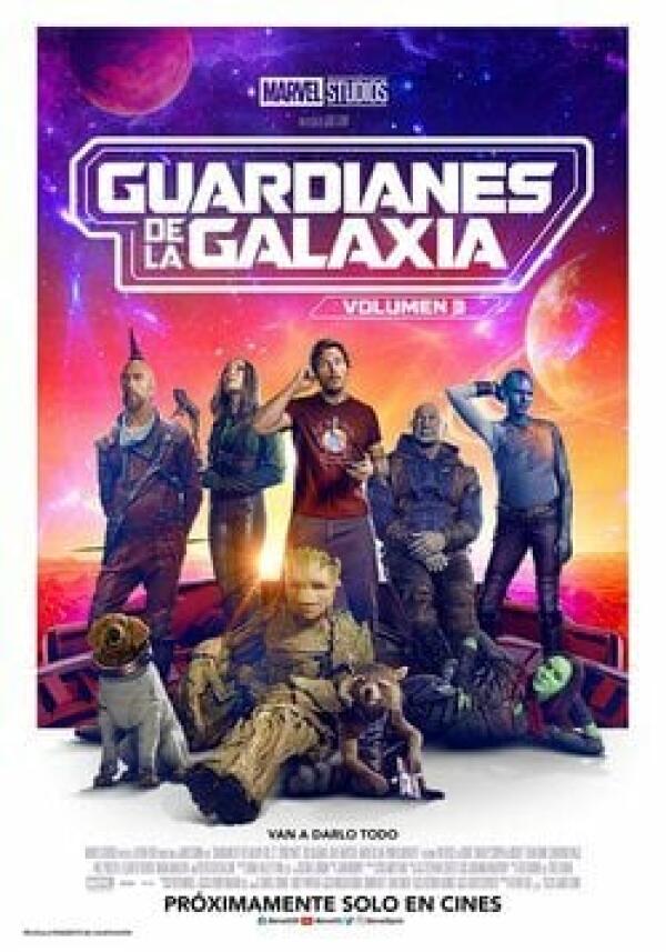 pelicula Guardianes de la galaxia 3