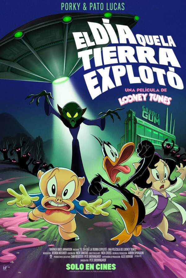 pelicula Looney Tunes. El día que la tierra explotó