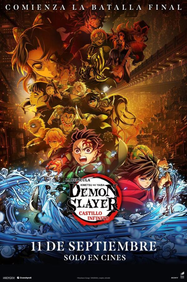 pelicula  Guardianes de la noche: Kimetsu no Yaiba - La fortaleza infinita 