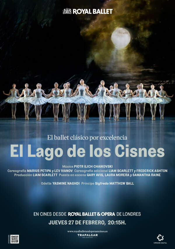 pelicula Royal Opera House:  El lago de los cisnes