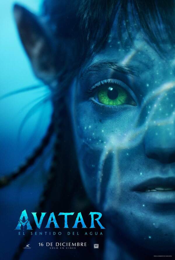 pelicula Avatar: El sentido del agua 3D 24 FPS